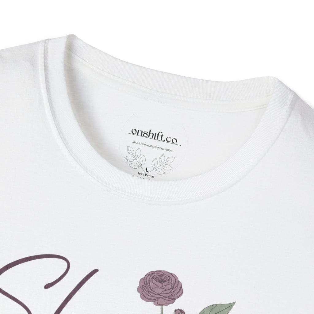 She Mends Hearts Cardiac RN T-Shirt