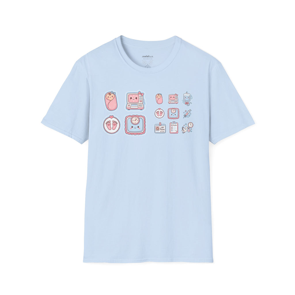 Cute Labor and delivery nurse t-shirt