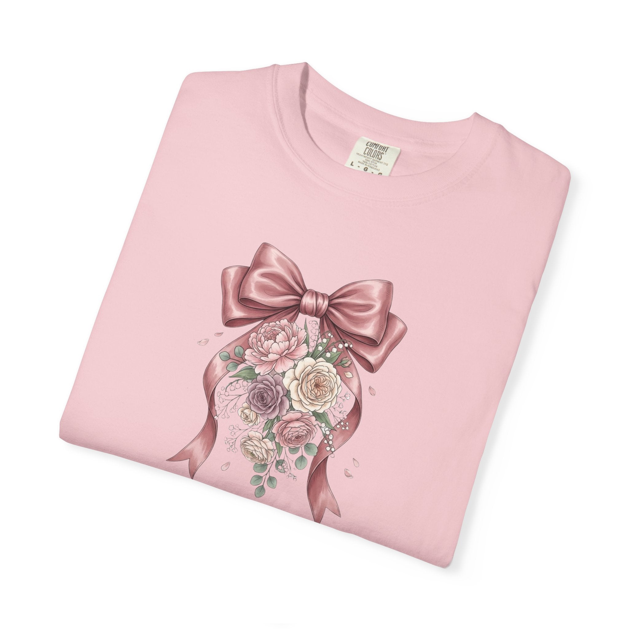 T-shirt infirmier motif floral