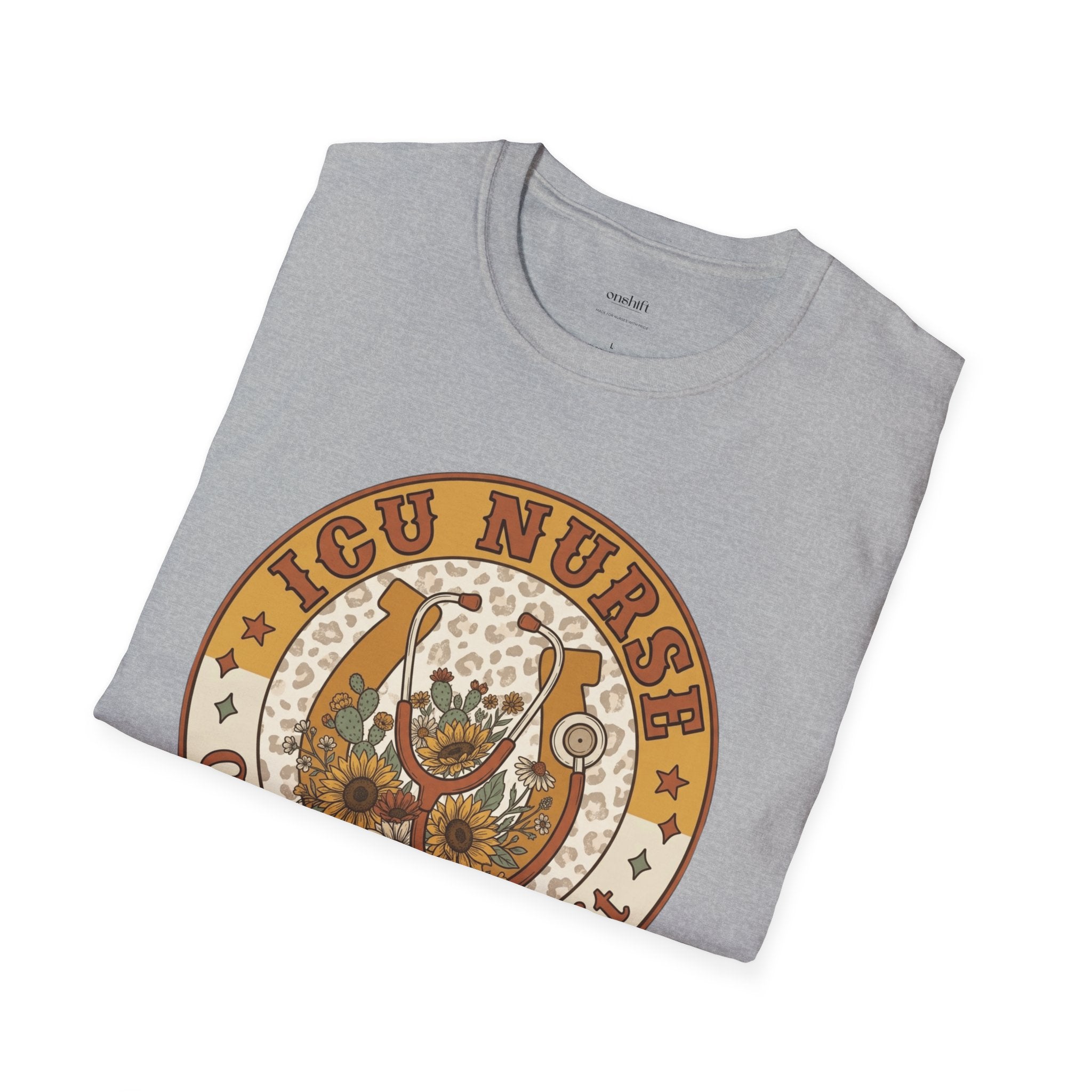 Badge d'infirmière en soins intensifs - T-shirt