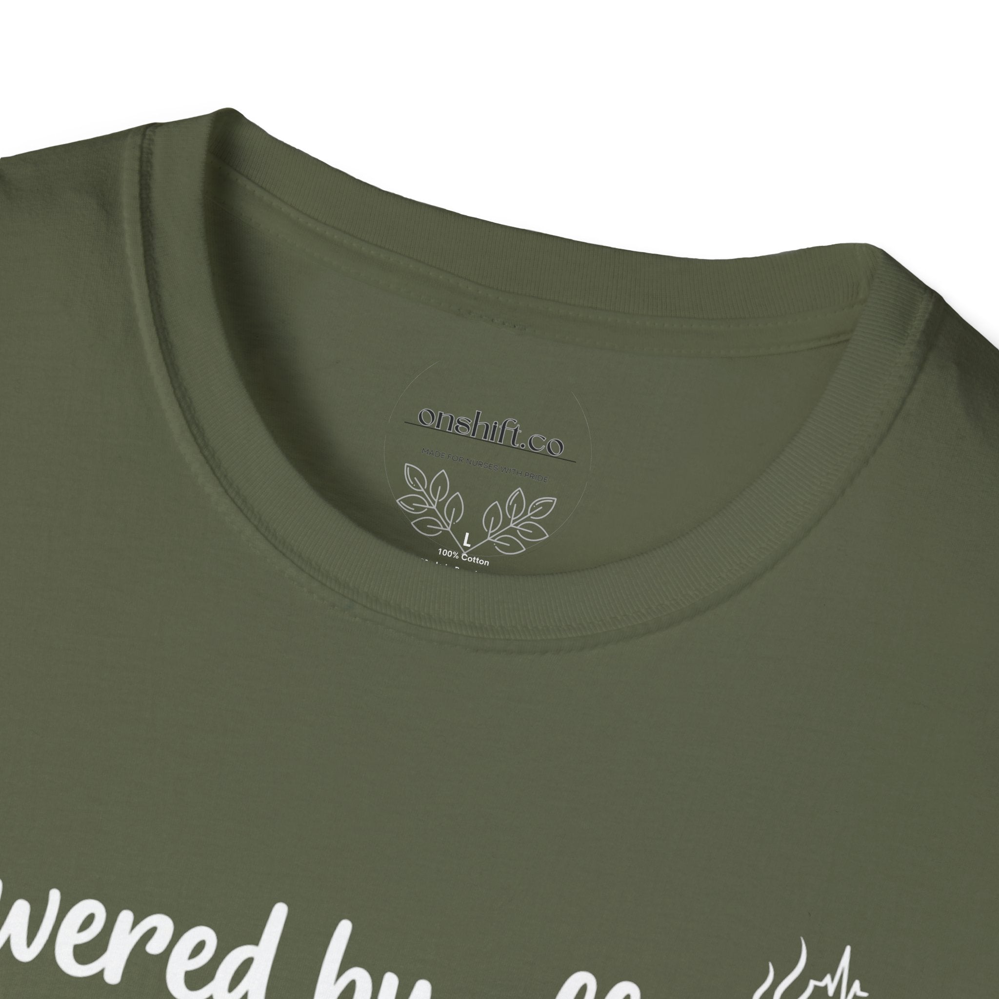 Powered By Coffee And Cardiac Output T-Shirt