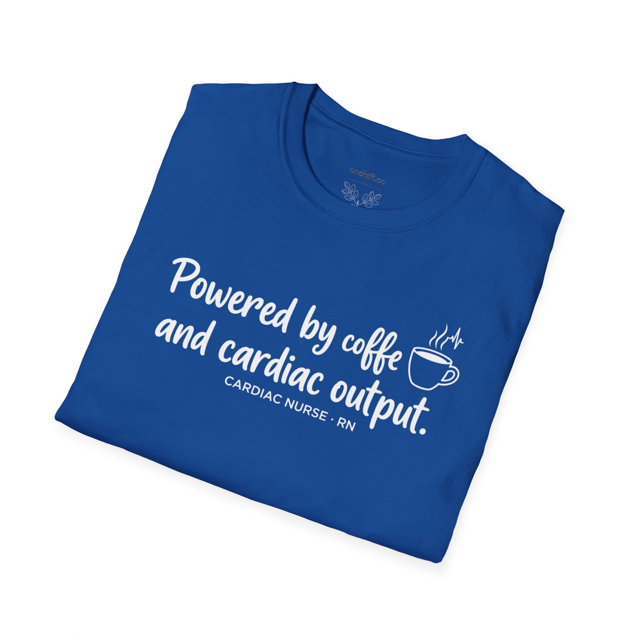 Powered By Coffee And Cardiac Output T-Shirt