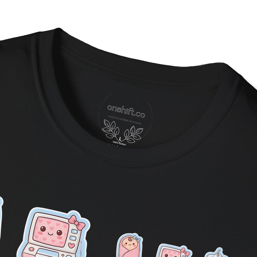 Cute Labor and delivery nurse t-shirt
