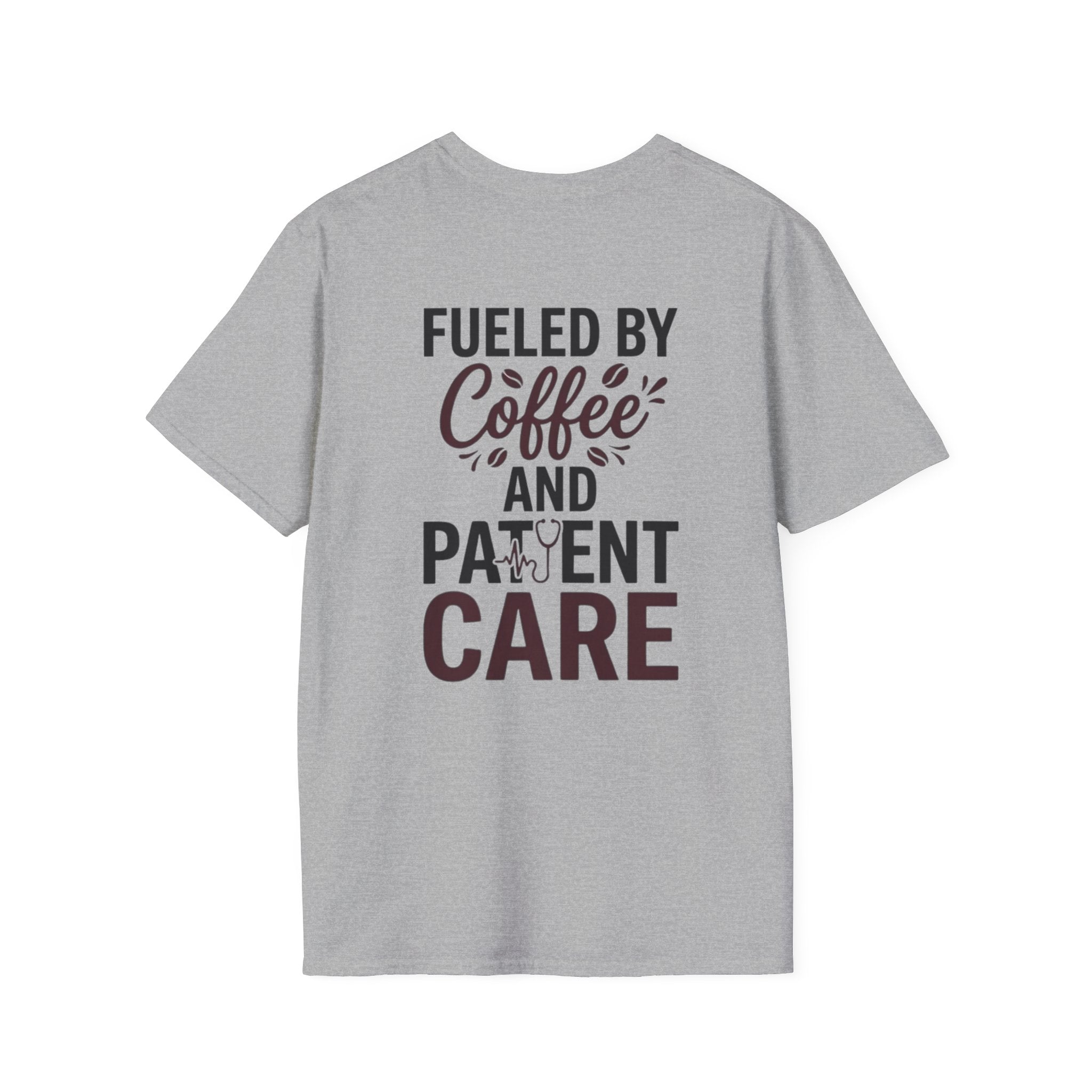 T-shirt Animé par le café et le soin des patients