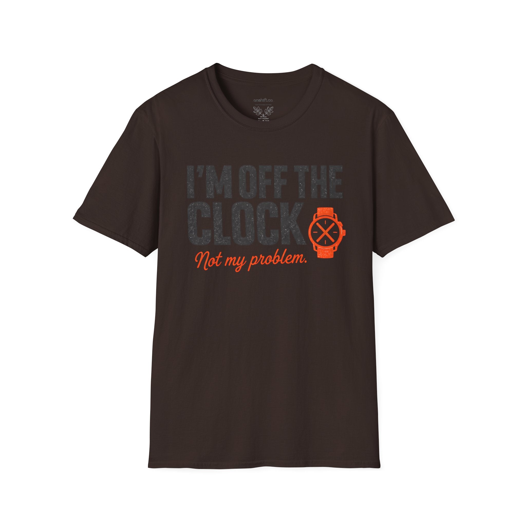 I'm Off The Clock Nurse T-Shirt — Funny Casual Graphic Tee