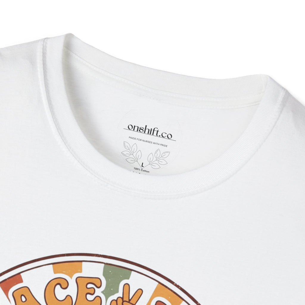 Peace Love and Nursing T-Shirt