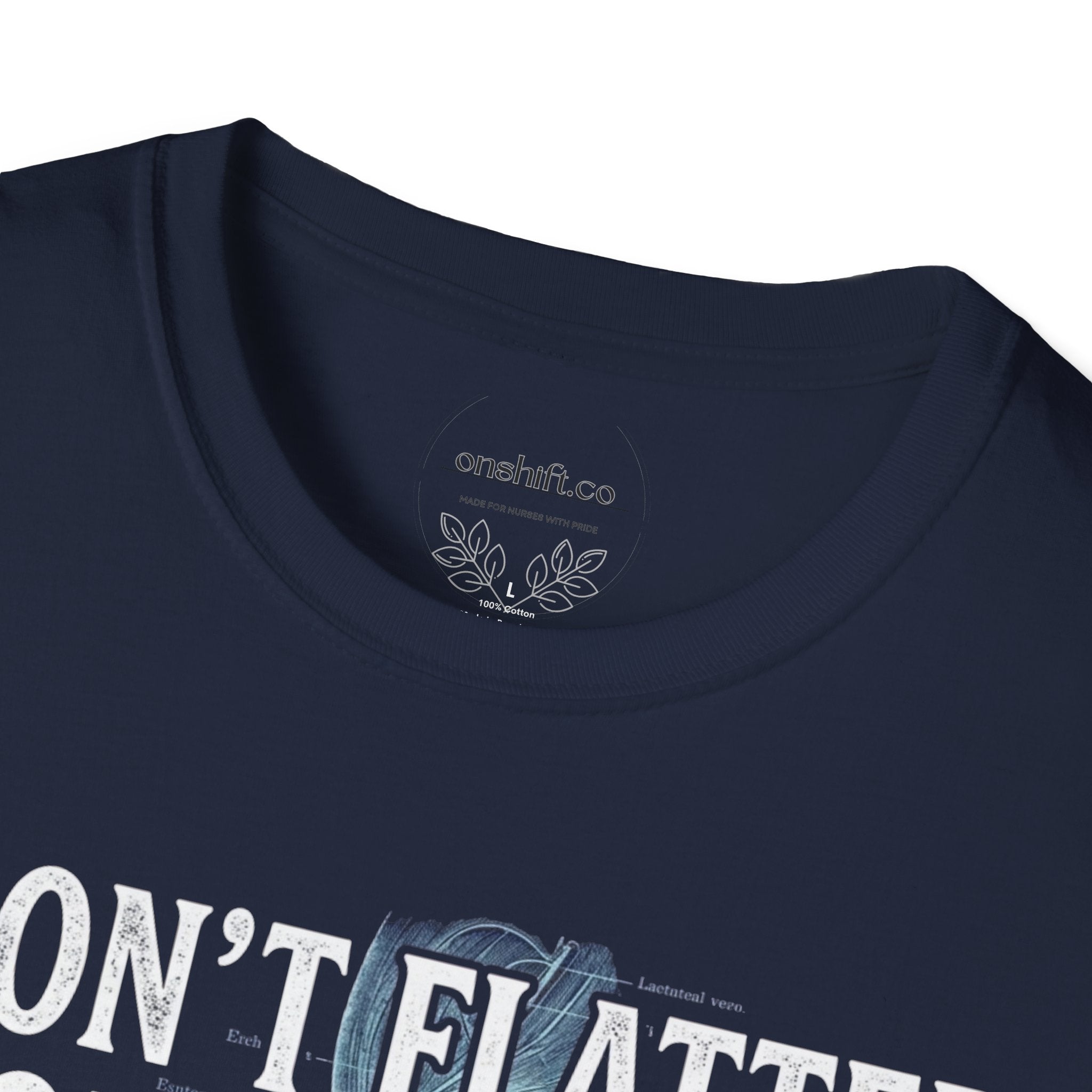 T-shirt "Ne vous flattez pas, je regardais vos veines"