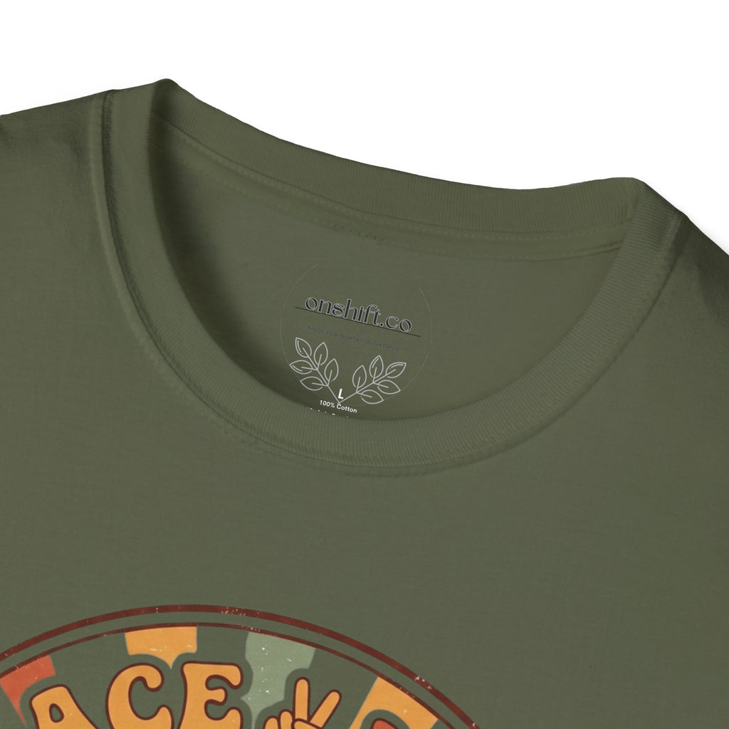 Peace Love and Nursing T-Shirt