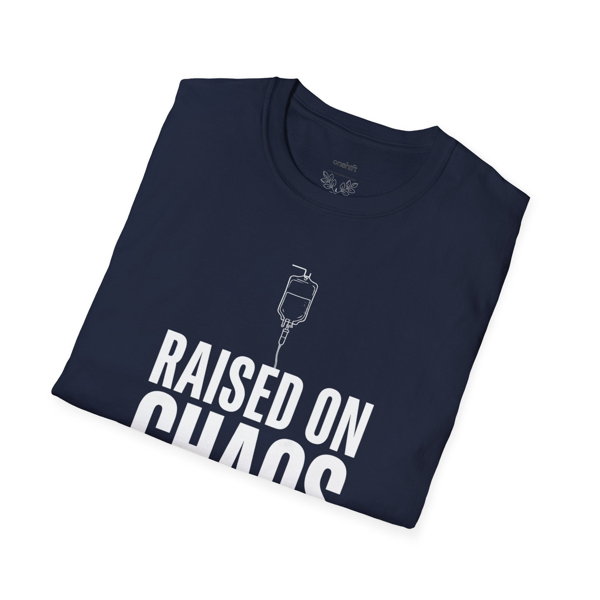 T-shirt Infirmière urgentiste élevée dans le chaos