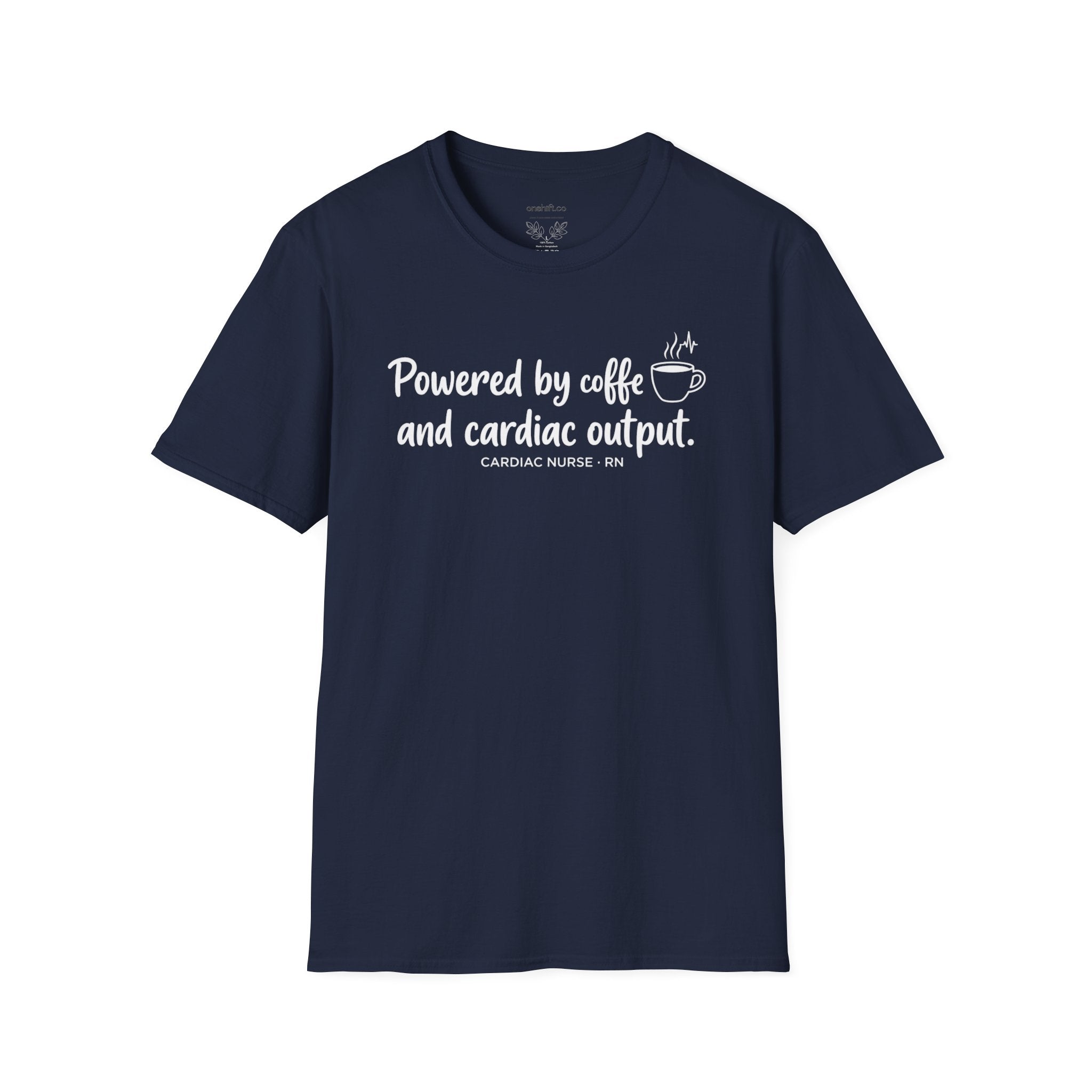 Powered By Coffee And Cardiac Output T-Shirt
