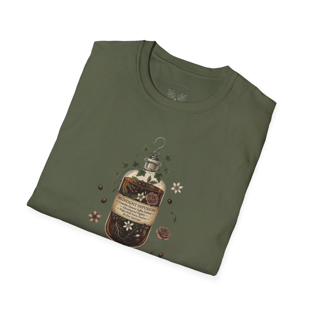 Nightshift Nurse Coffee IV T-Shirt