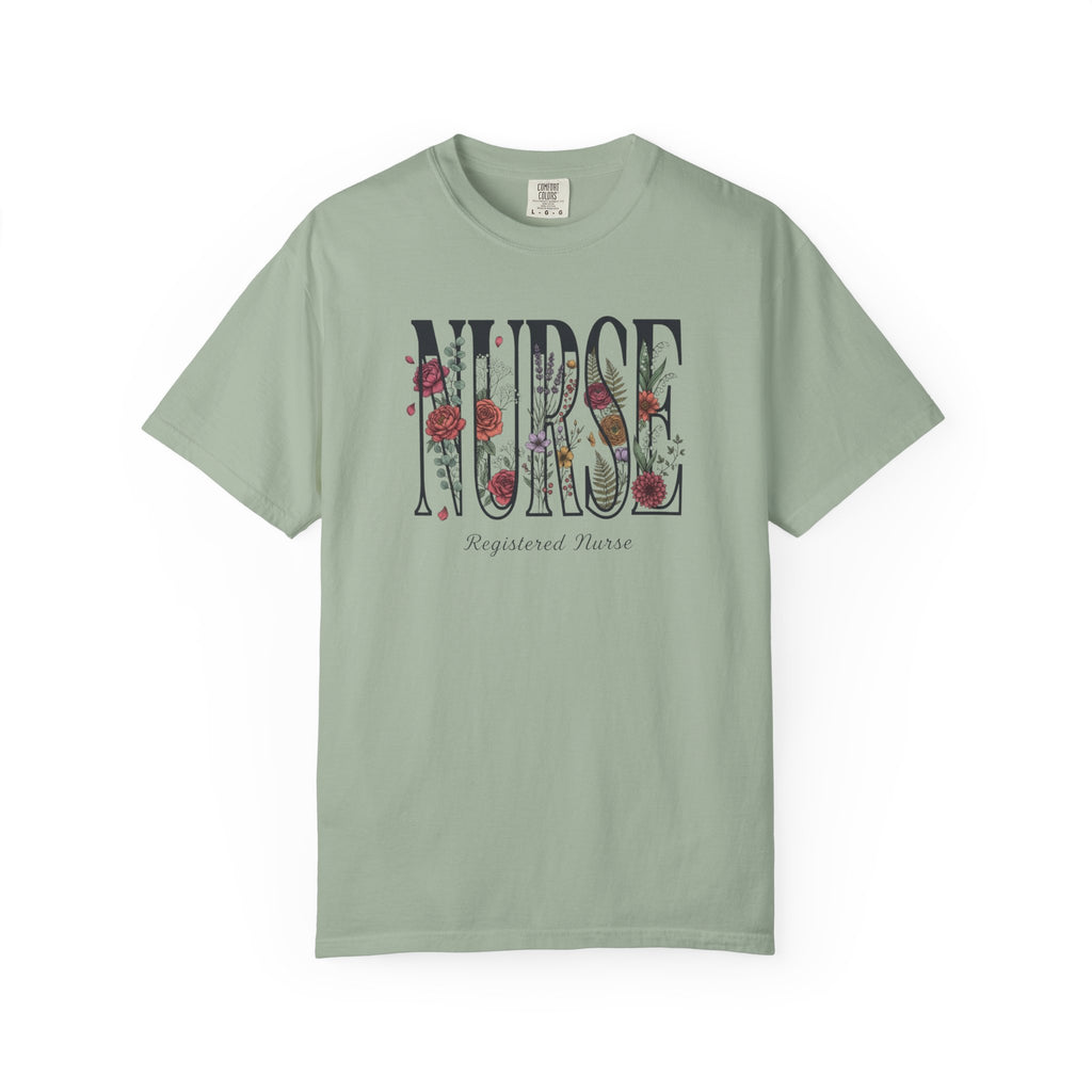 Nurse Floral T-shirt