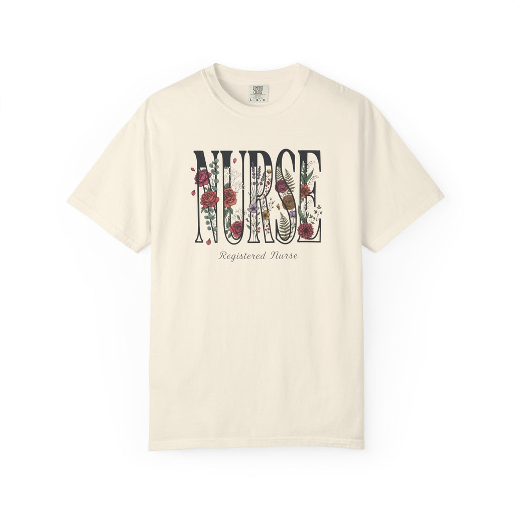Nurse Floral T-shirt