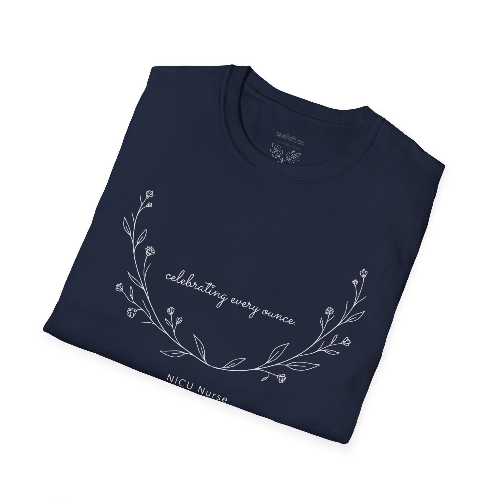 T-shirt NICU "Célébrons chaque gramme"