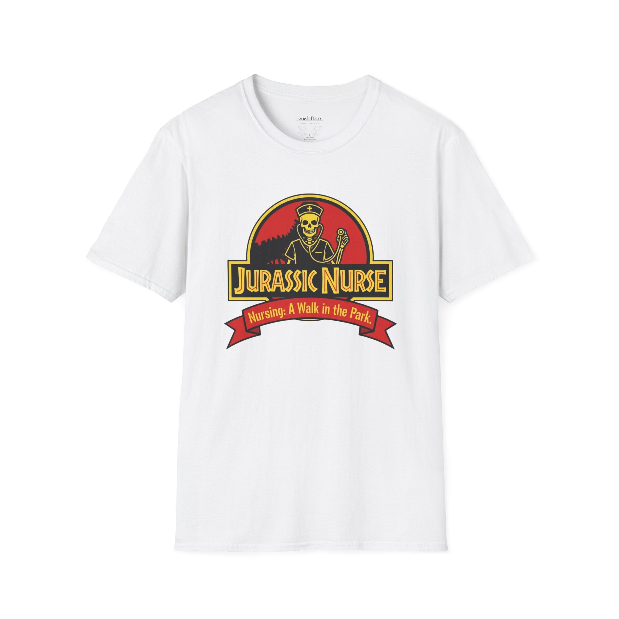 T-shirt Infirmière Jurassique