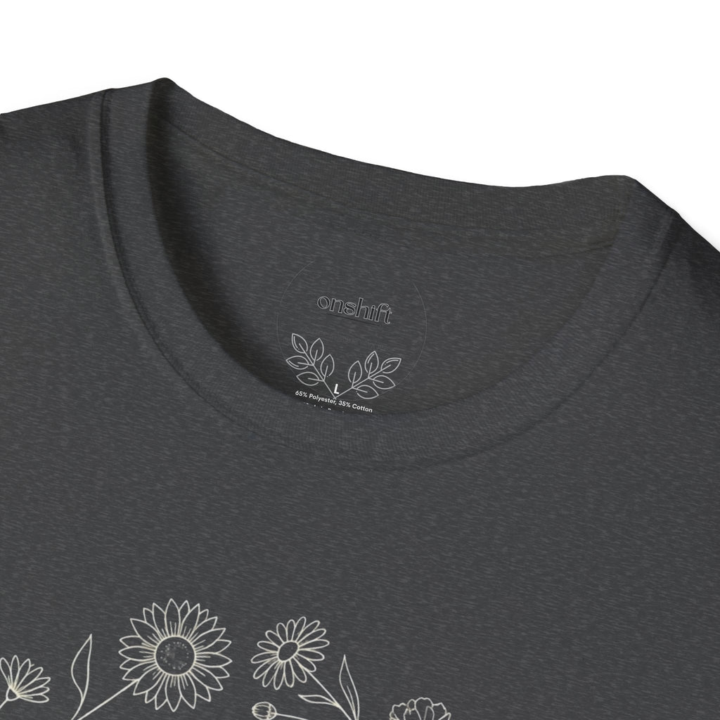 ER Nurse Floral T-Shirt