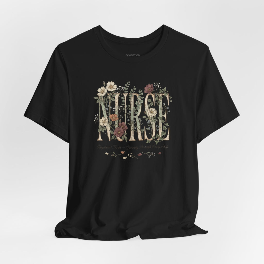 Registered Nurse Floral T-shirt