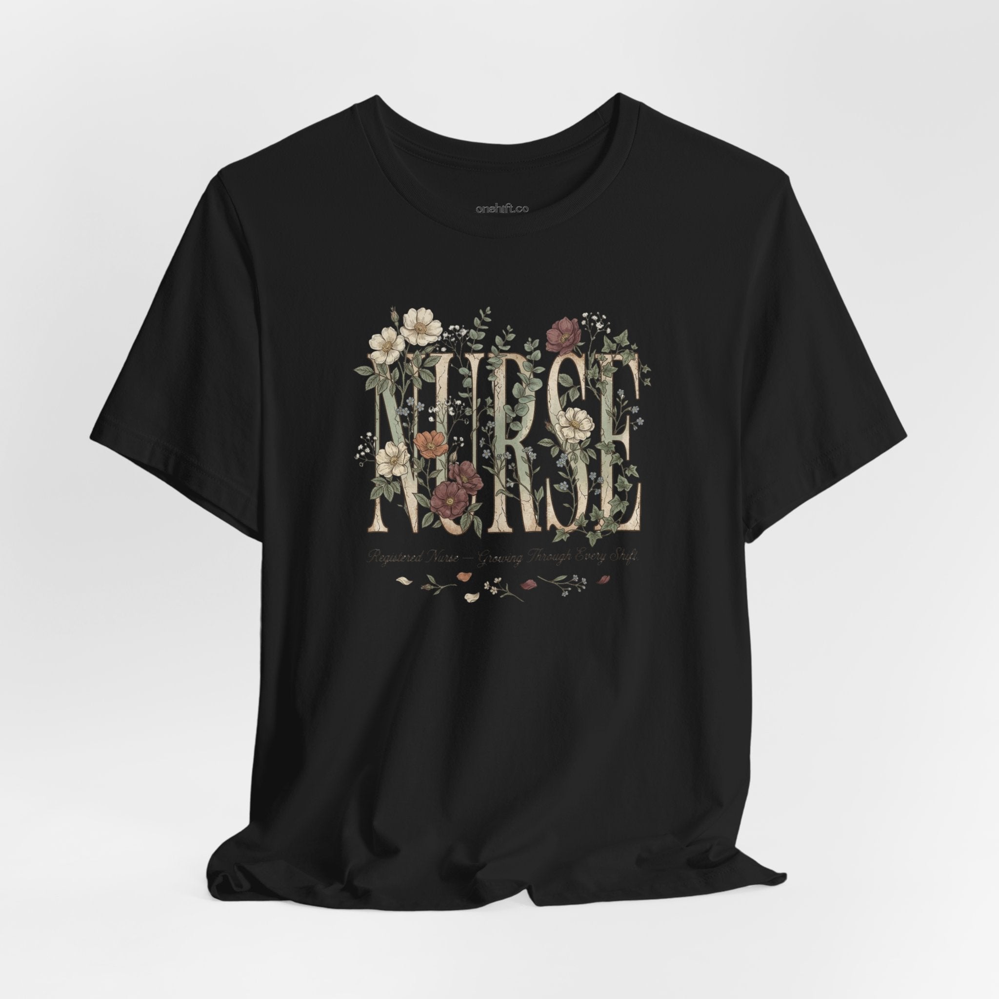 T-shirt infirmier(ère) floral