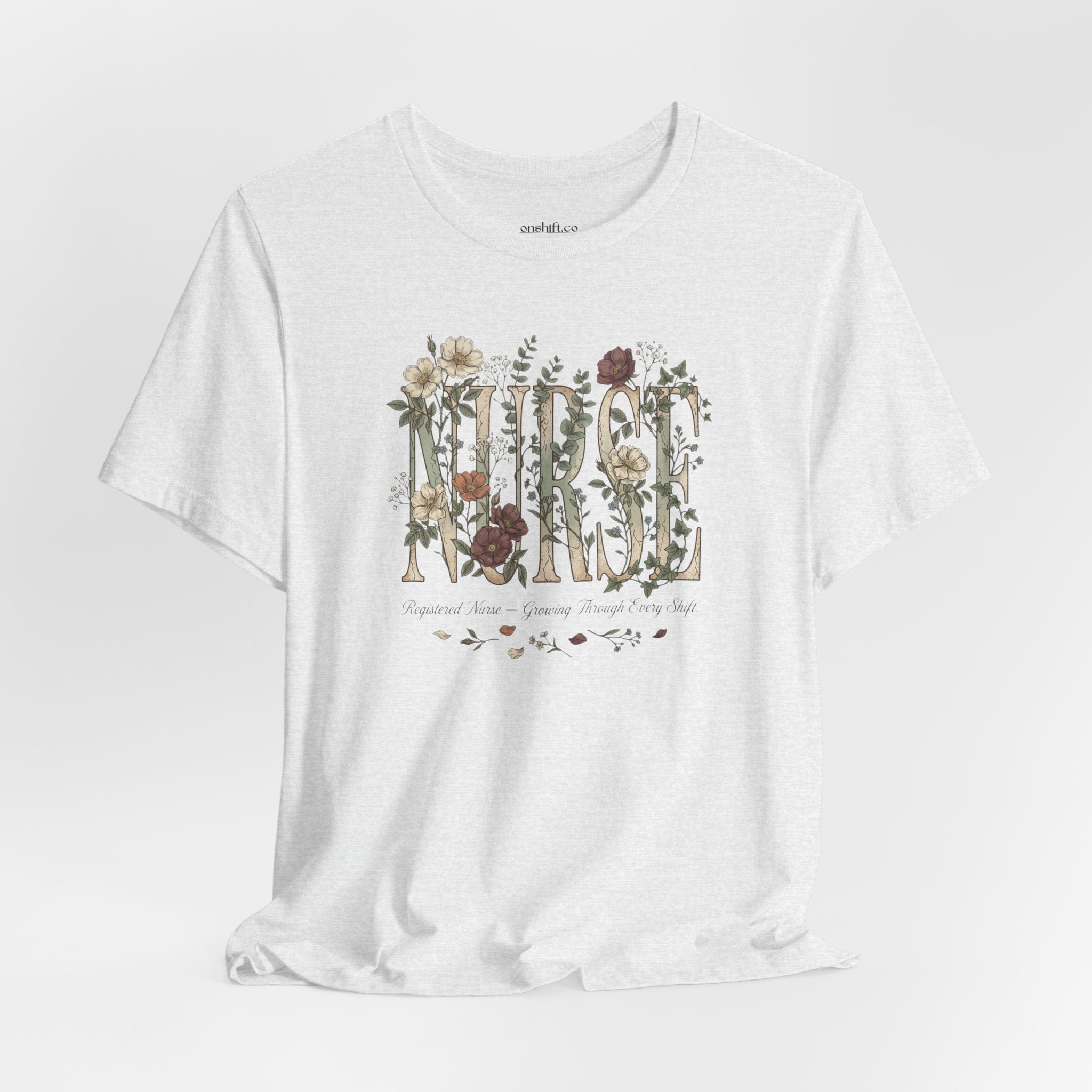T-shirt infirmier(ère) floral