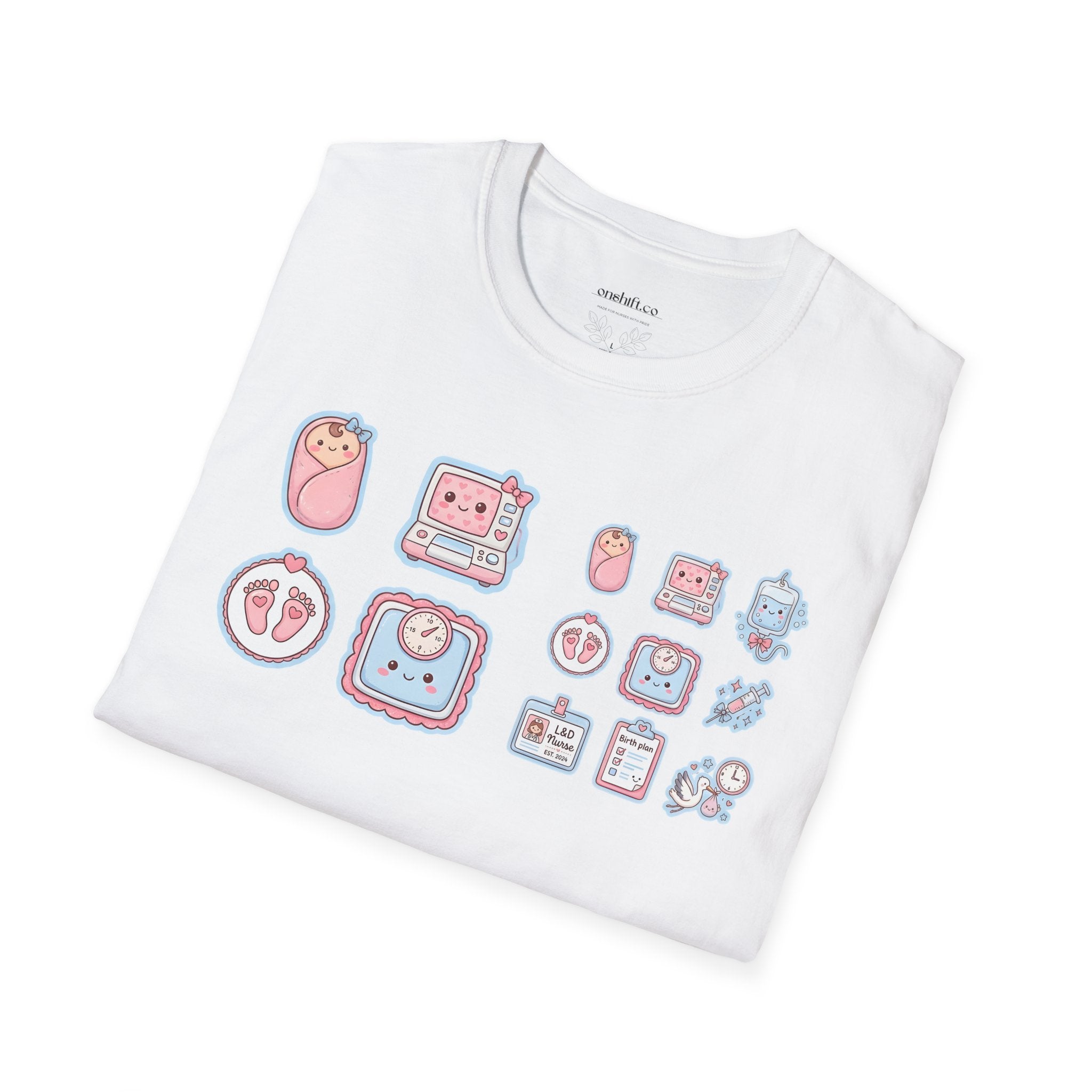 Cute Labor and delivery nurse t-shirt