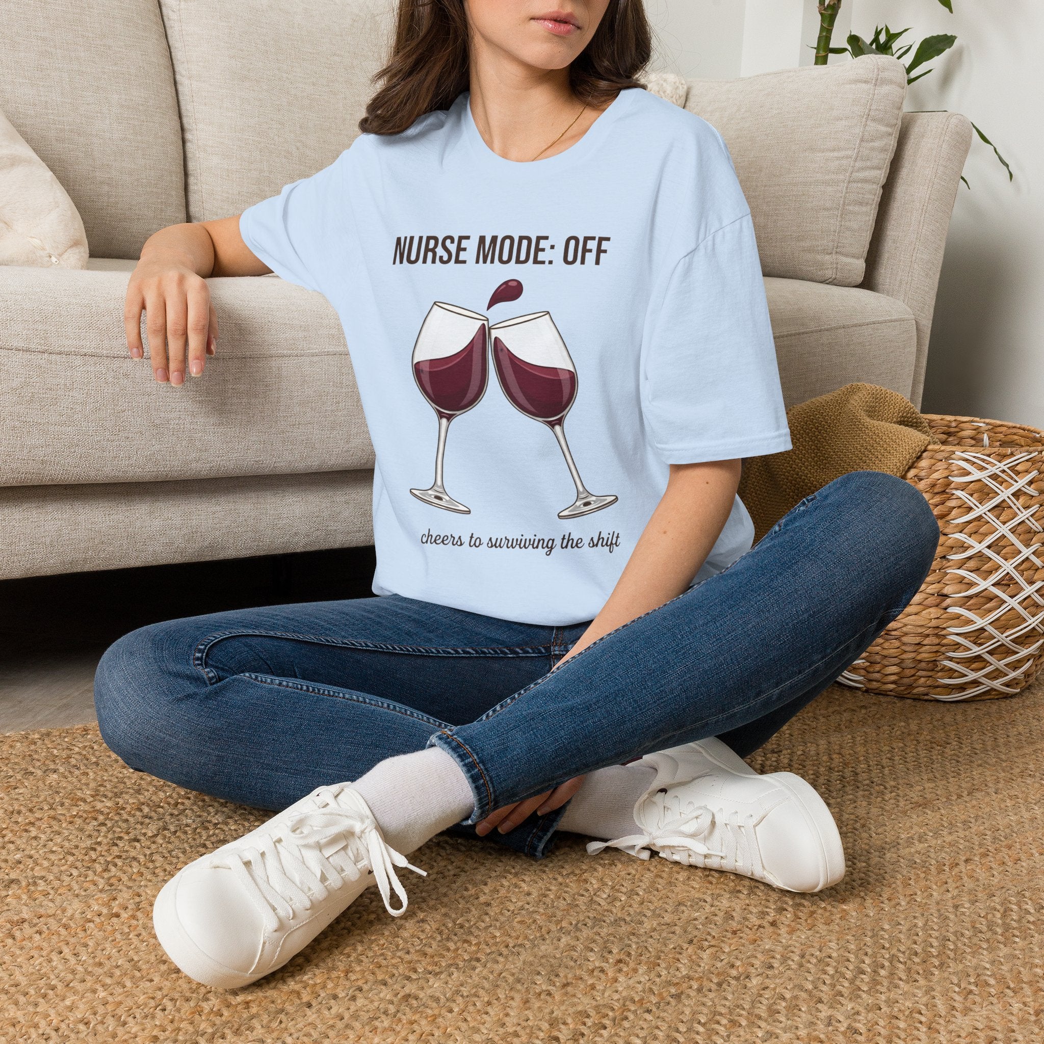Cheers to Surviving The Shift Nurse T-Shirt