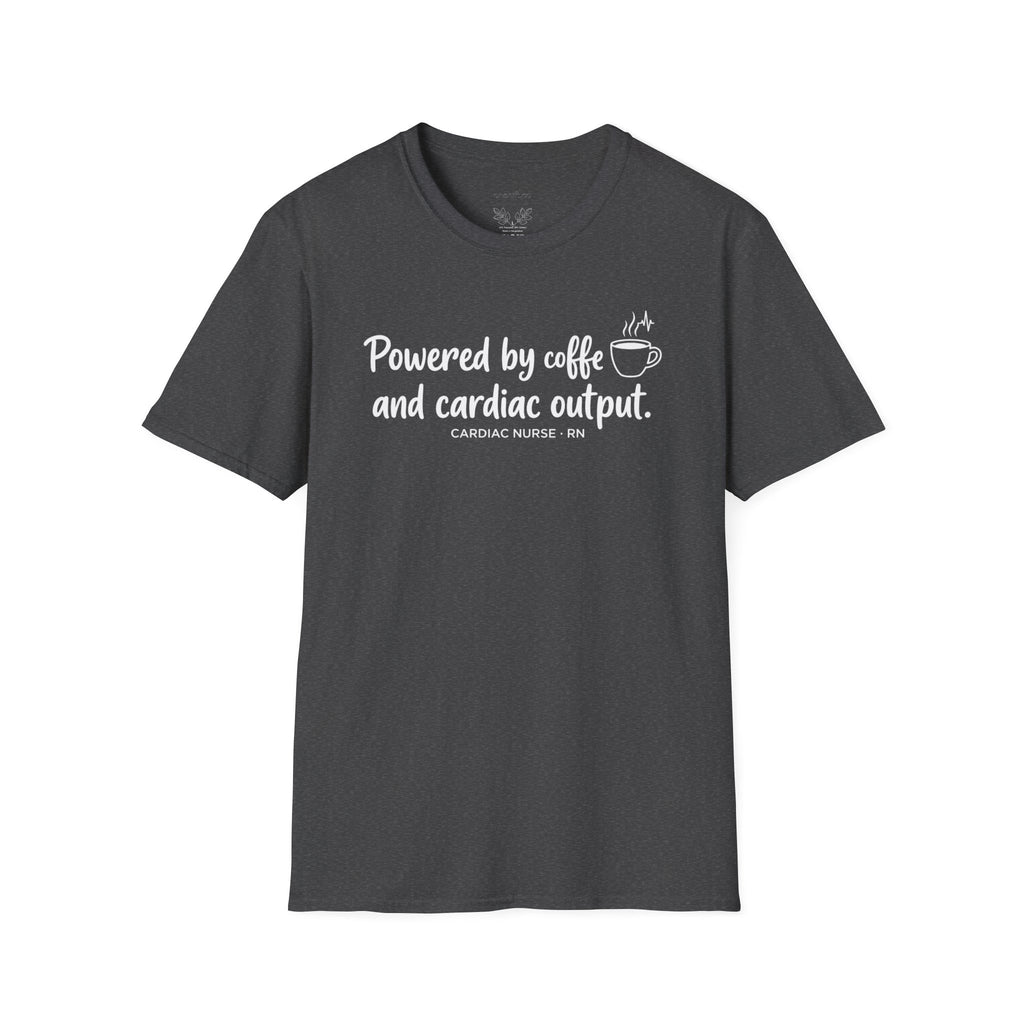 Powered By Coffee And Cardiac Output T-Shirt