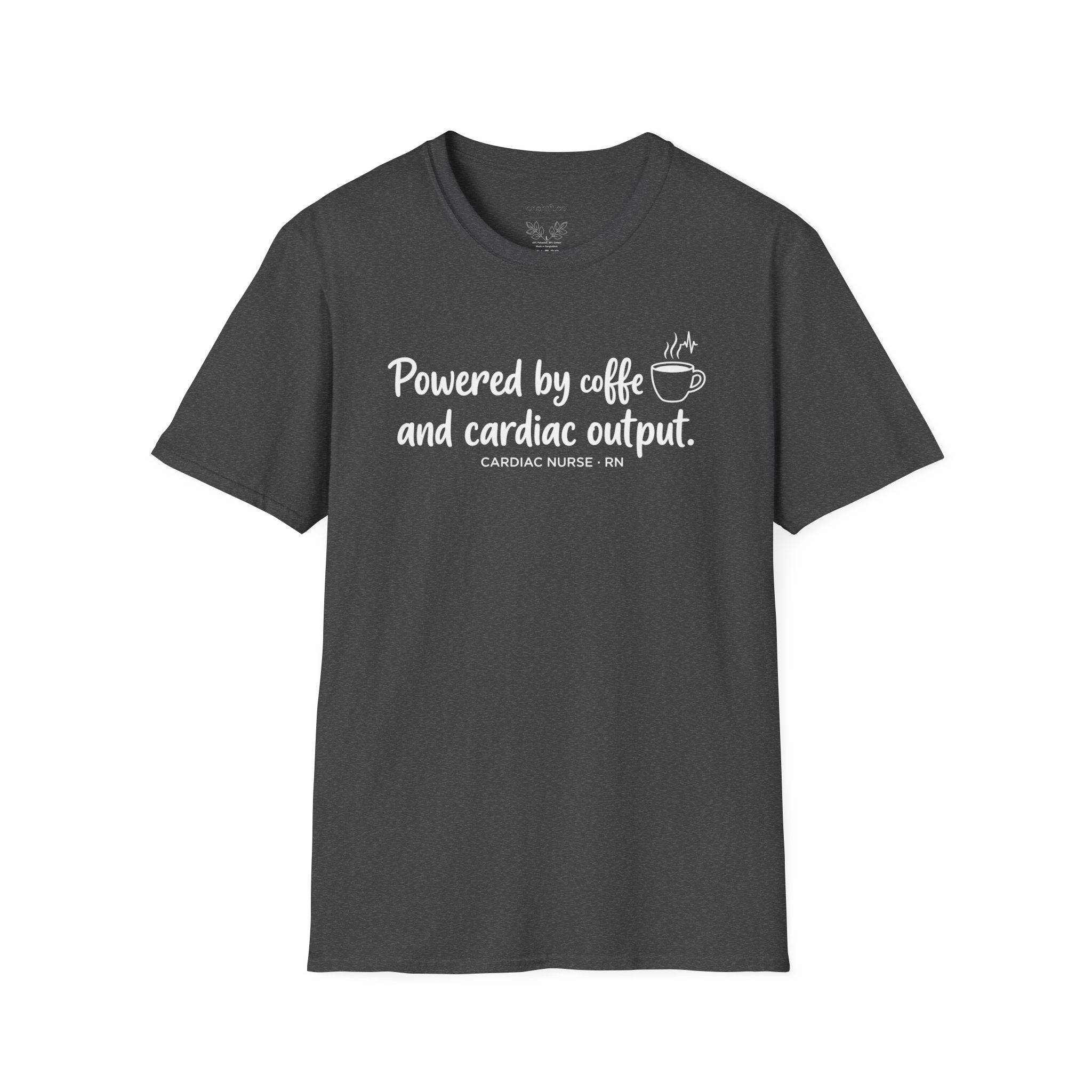 Powered By Coffee And Cardiac Output T-Shirt