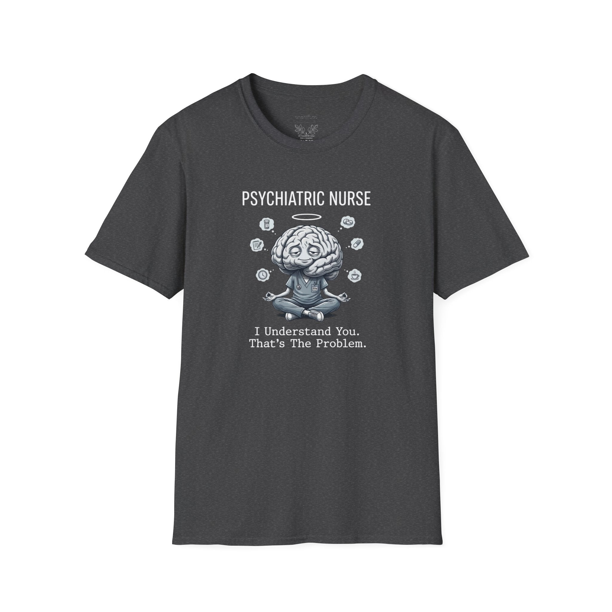 T-shirt infirmier psychiatrique