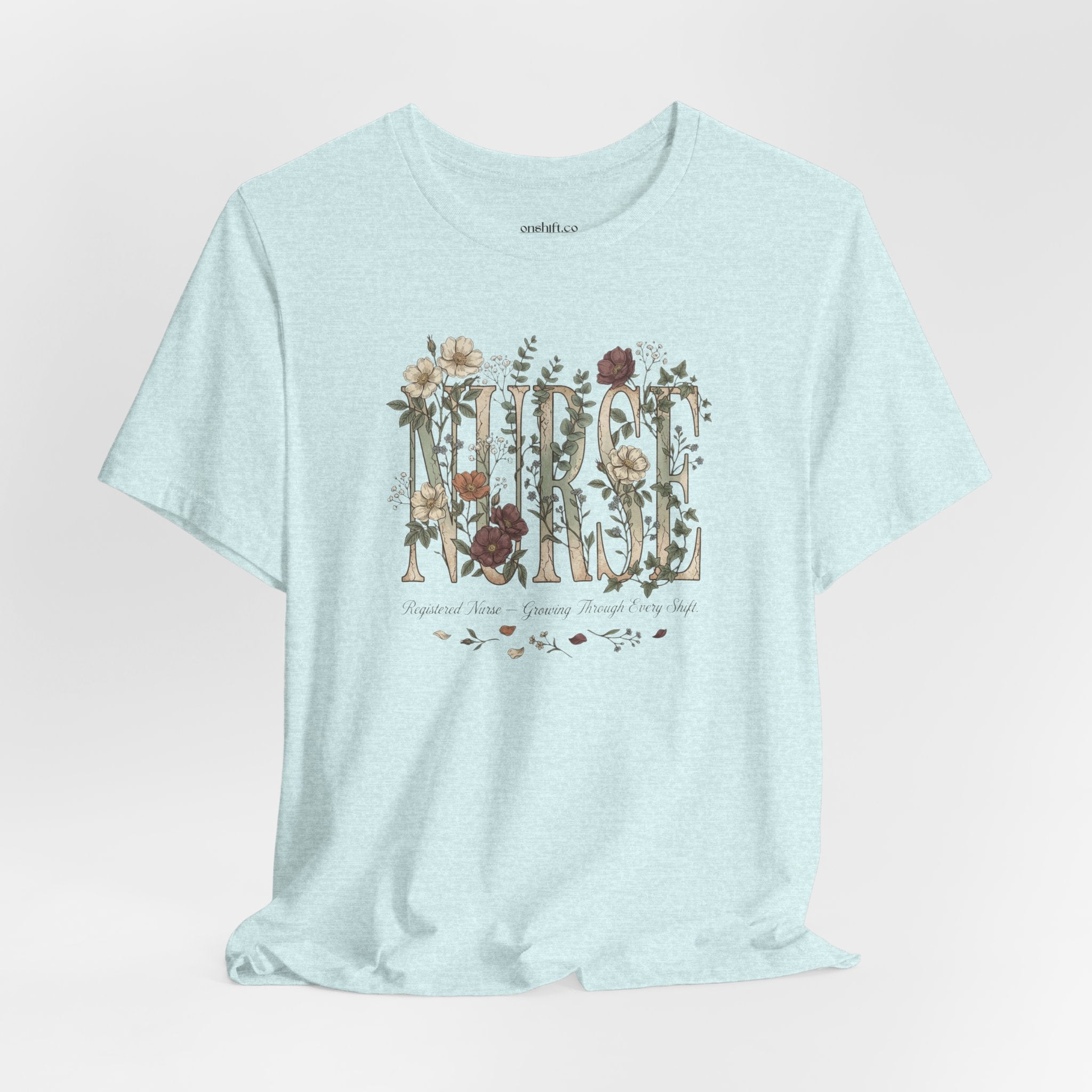 T-shirt infirmier(ère) floral