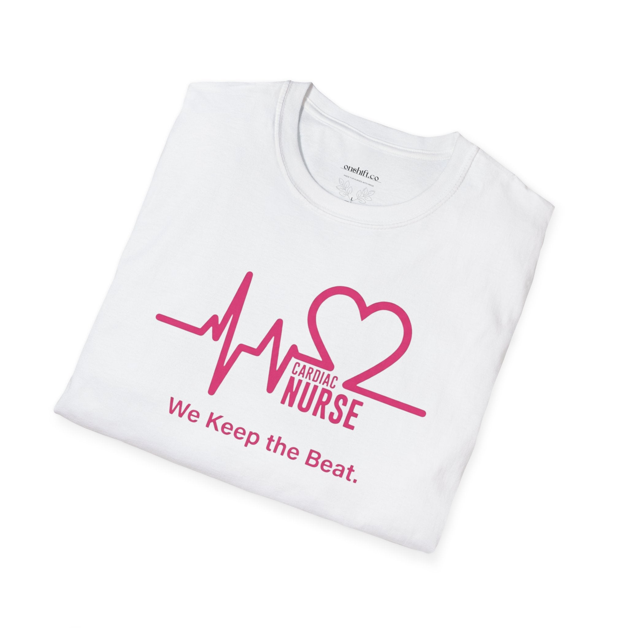 Infirmière en cardiologie : Nous maintenons le rythme T-Shirt
