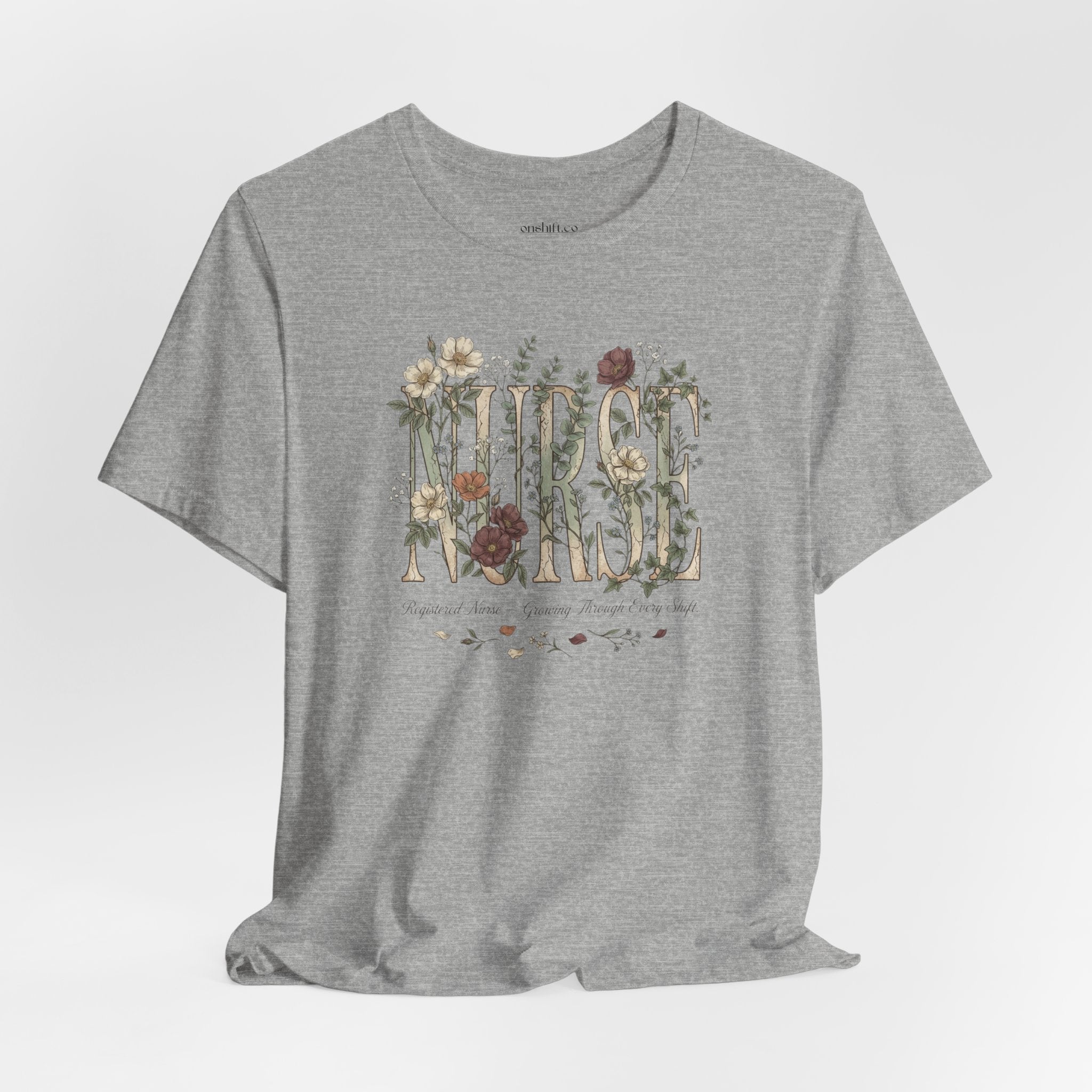 T-shirt infirmier(ère) floral