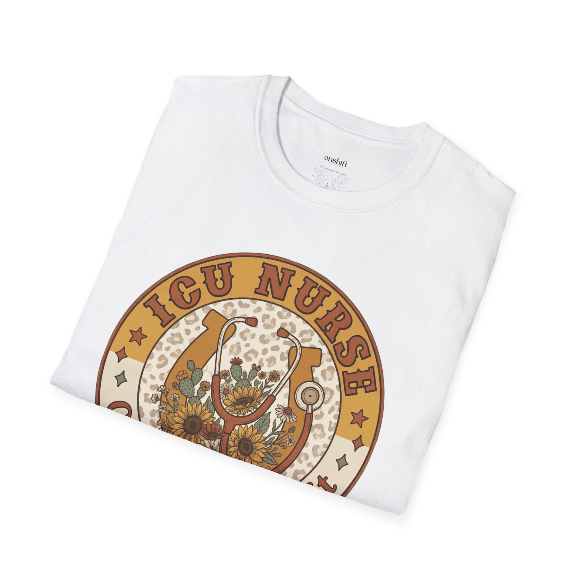 Badge d'infirmière en soins intensifs - T-shirt