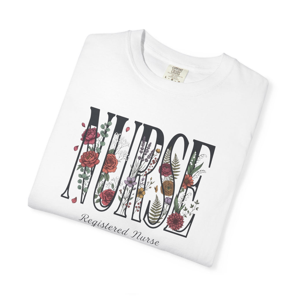 Nurse Floral T-shirt