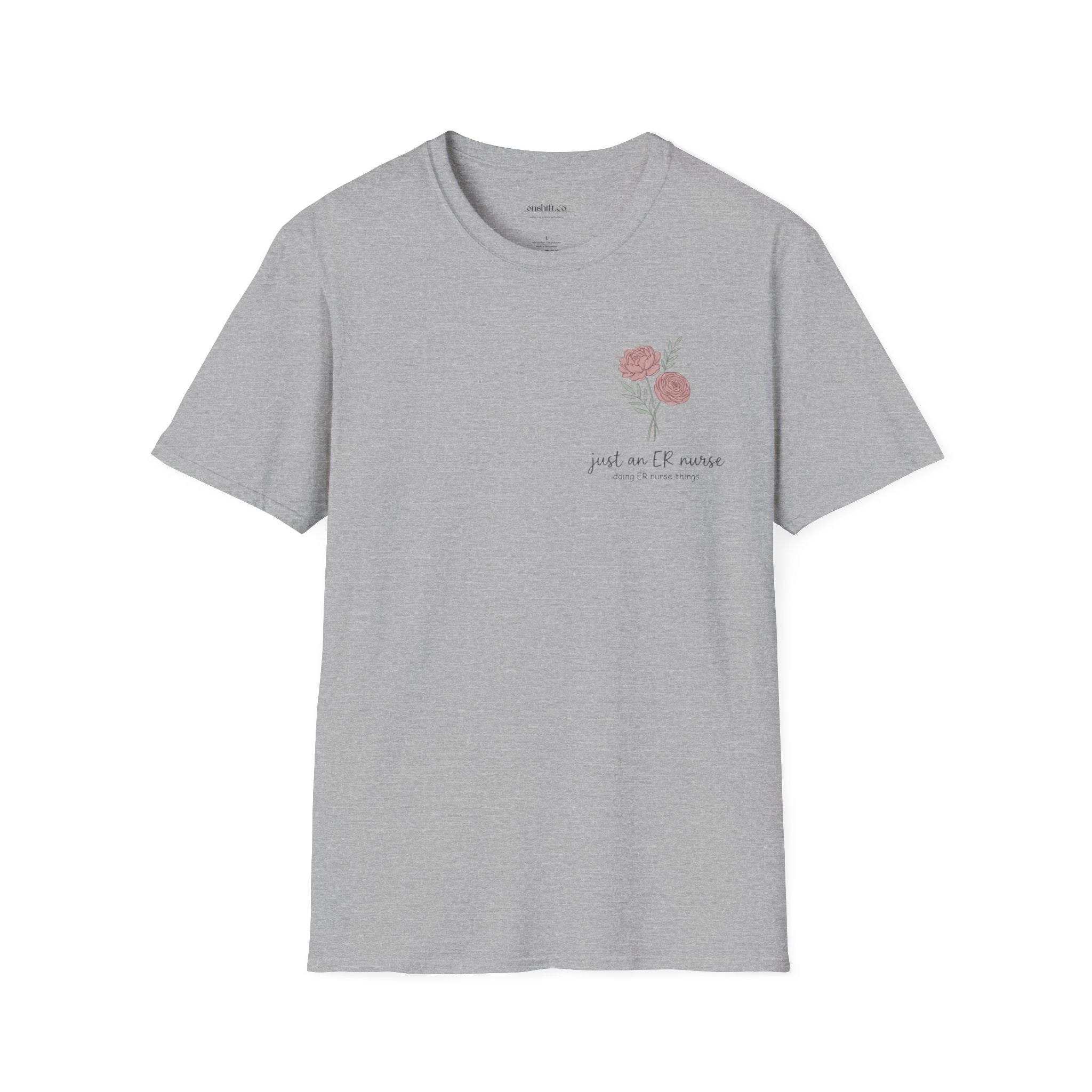 T-shirt « Juste une infirmière des urgences »