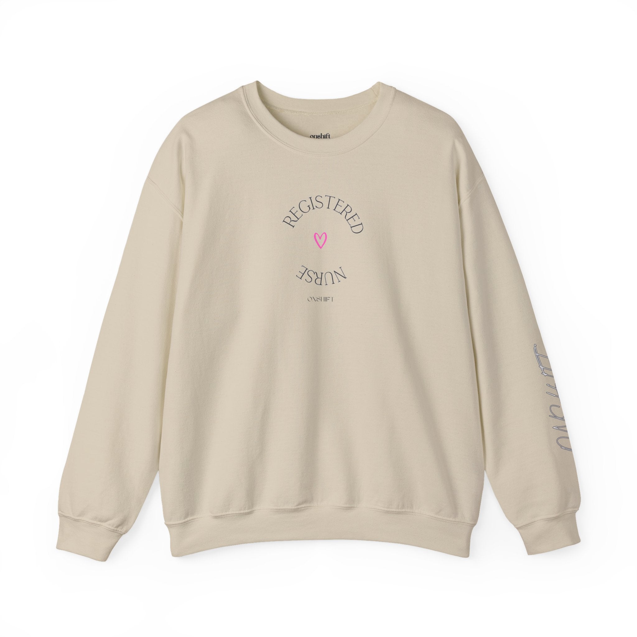 Sweat-shirt à manches longues d'infirmière autorisée