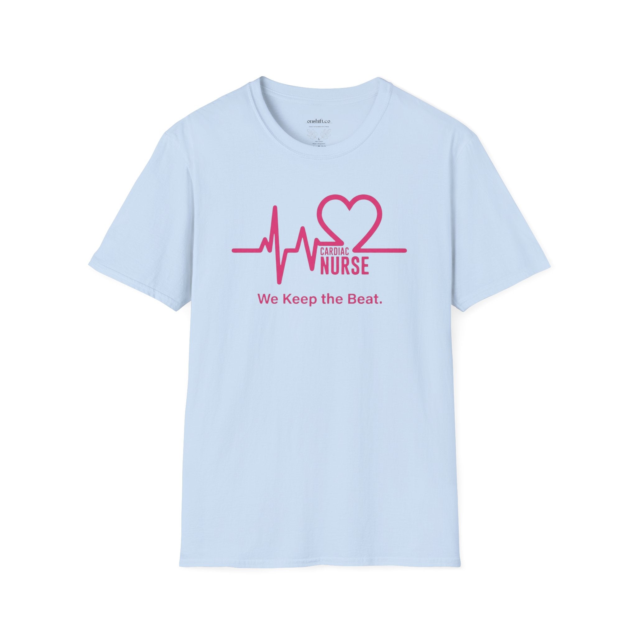 Infirmière en cardiologie : Nous maintenons le rythme T-Shirt