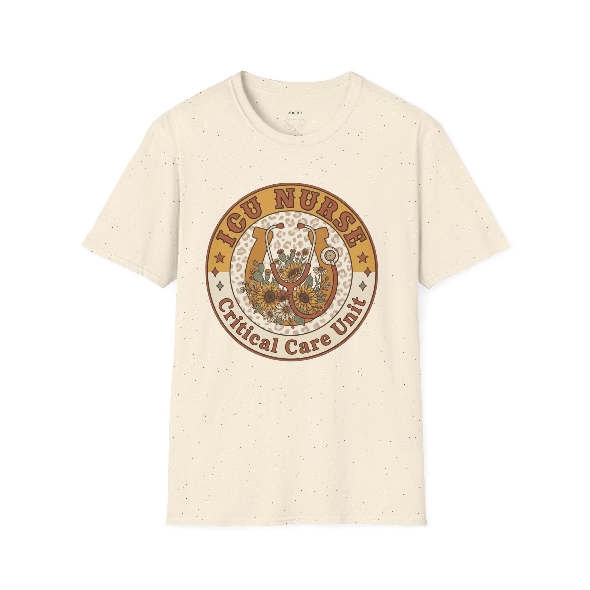 Badge d'infirmière en soins intensifs - T-shirt