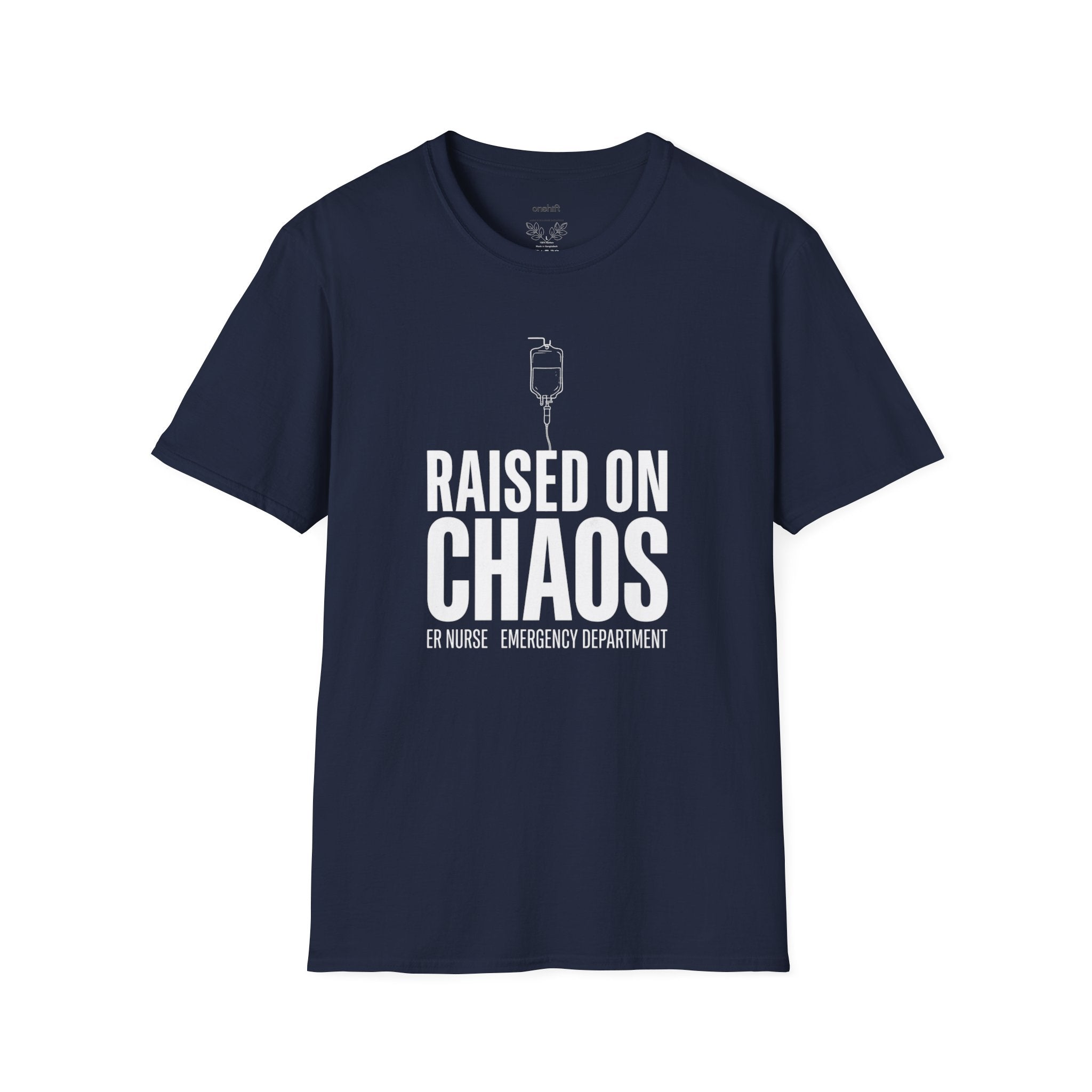 T-shirt Infirmière urgentiste élevée dans le chaos