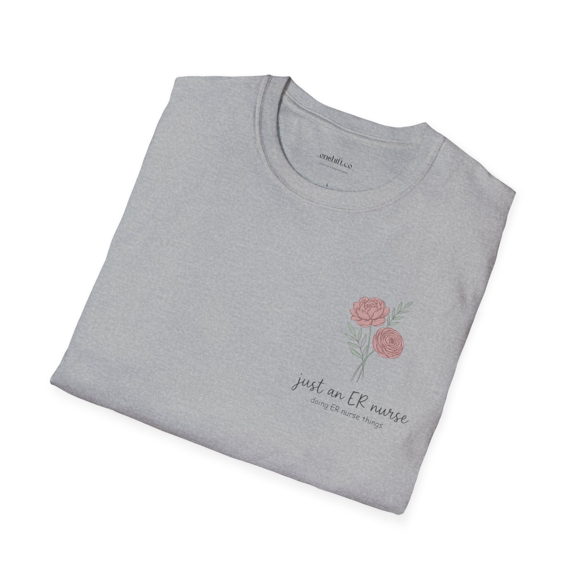 T-shirt « Juste une infirmière des urgences »