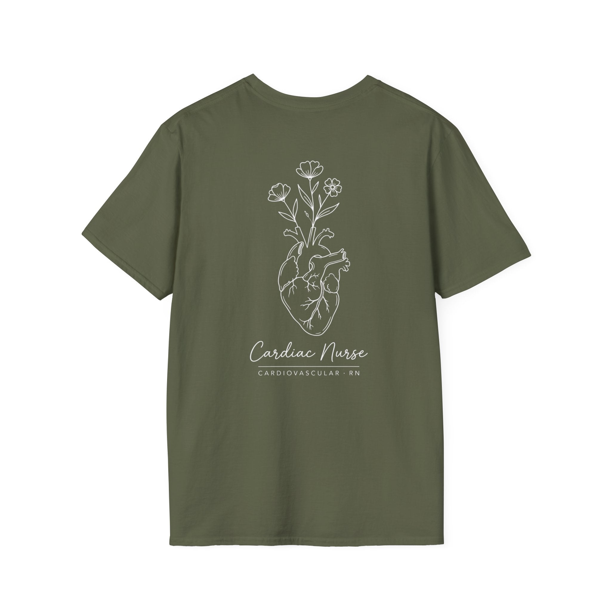 T-shirt infirmier en cardiologie