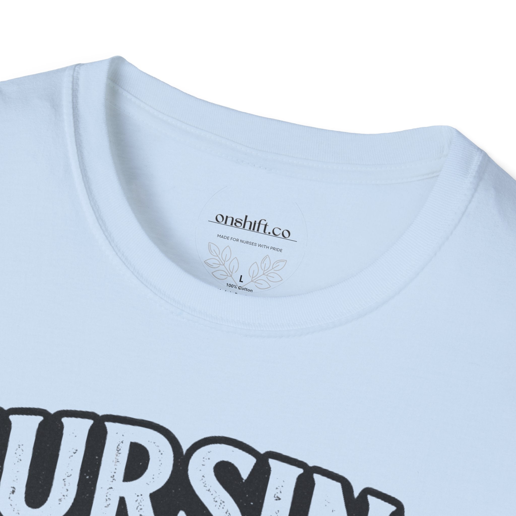 T-shirt « Les soins infirmiers : une vocation de cœur »
