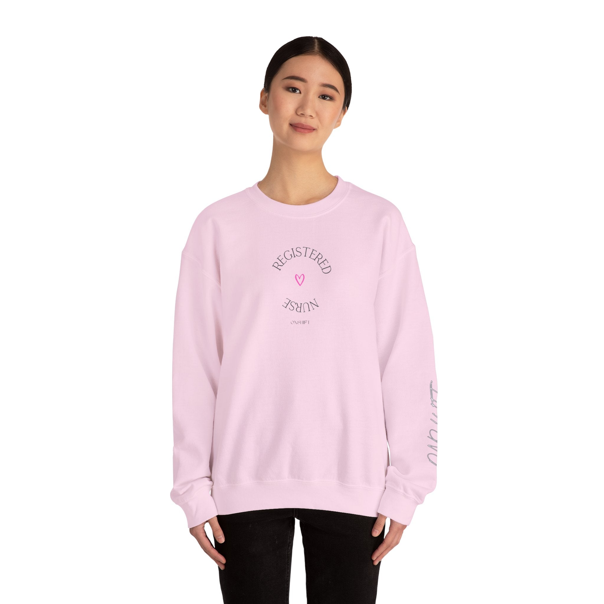 Sweat-shirt à manches longues d'infirmière autorisée