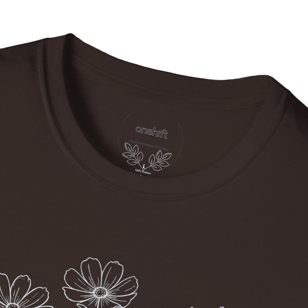 ER Nurse Floral T-Shirt