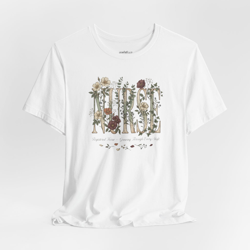 Registered Nurse Floral T-shirt