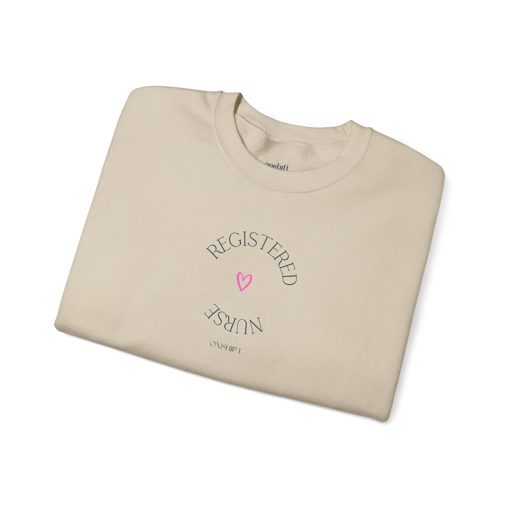 Registered nurse long sleeve sweatshirt
