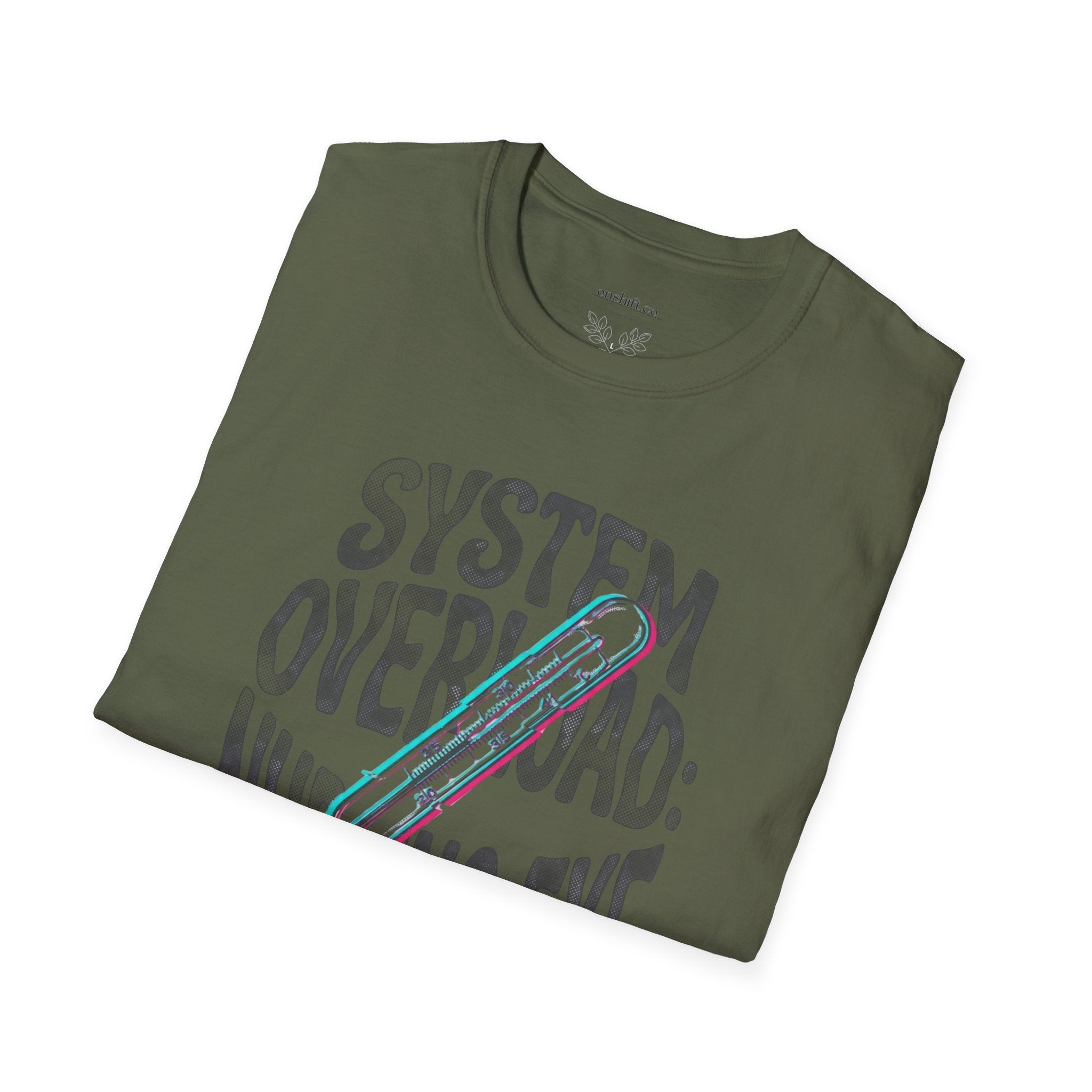 T-shirt Surcharge du système
