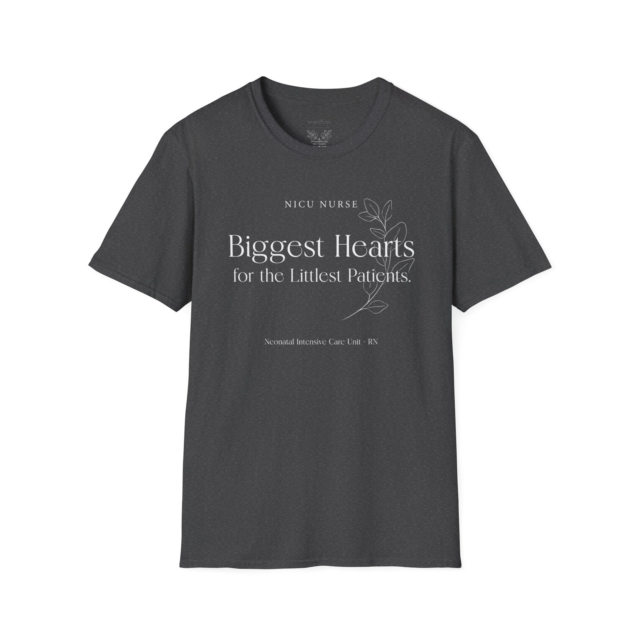 T-Shirt Des Plus Grands Cœurs Pour Les Plus Petits Patients