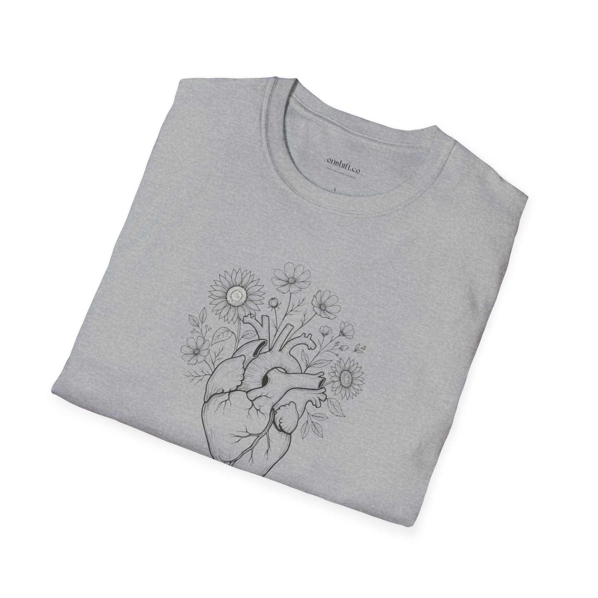 T-shirt d'infirmière en cardiologie