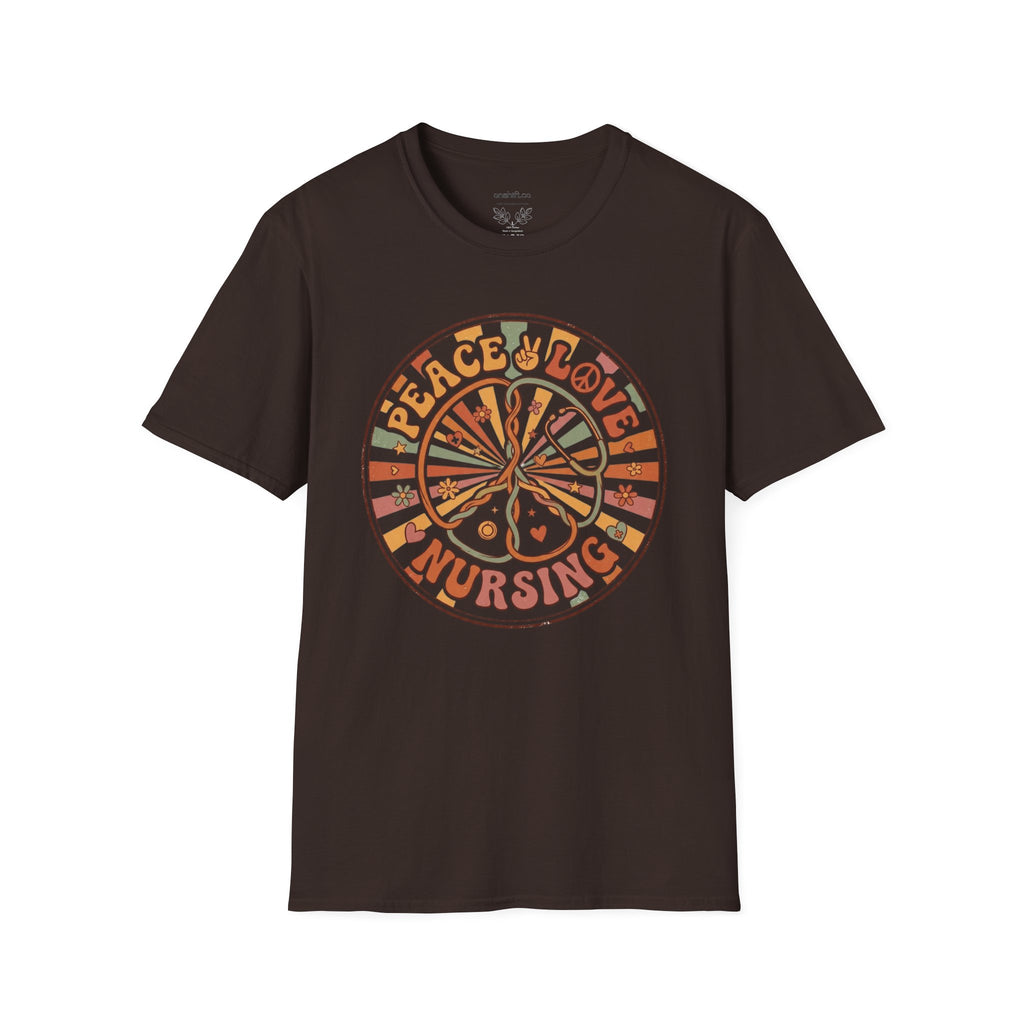 Peace Love and Nursing T-Shirt