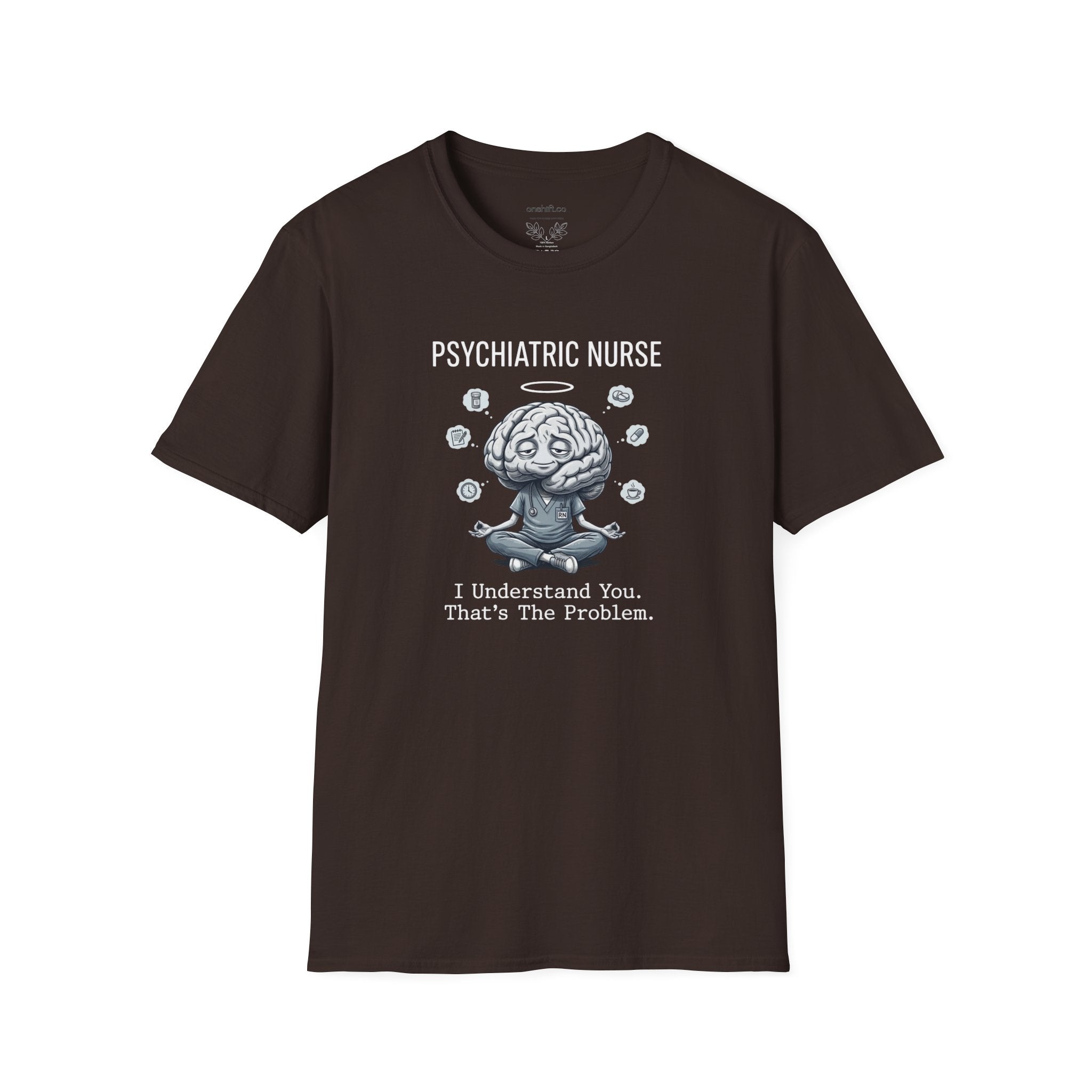 T-shirt infirmier psychiatrique